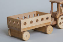 Load image into Gallery viewer, Wooden Tractor & Trailer