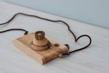 Load image into Gallery viewer, Wooden Camera Toy
