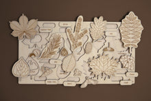 Load image into Gallery viewer, Wooden Leaf Puzzle