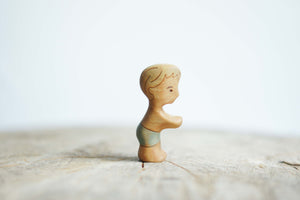 Handcrafted Wooden Boy