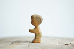 Handcrafted Wooden Boy
