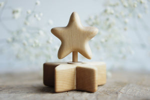 Wooden Libra Sign Ornament