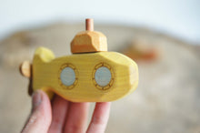 Load image into Gallery viewer, Wooden Submarine Toy
