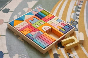 Extra Large Building Blocks Set “The Castle”