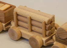 Load image into Gallery viewer, Wooden Train
