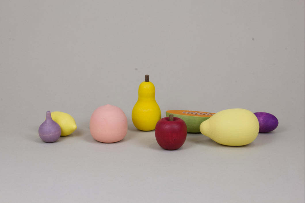 Wooden Fruits