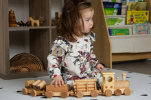 Load image into Gallery viewer, Wooden Train
