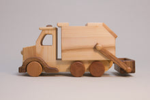 Load image into Gallery viewer, Handcrafted Wooden Garbage Truck
