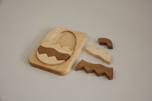 Wooden Egg Puzzle