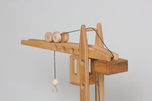 Handcrafted Wooden Crane