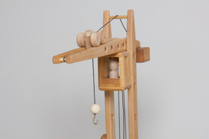 Handcrafted Wooden Crane
