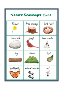 Nature Scavenger Hunt