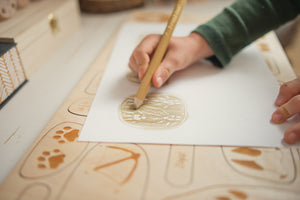 Animal Tracks Wooden Puzzle