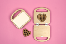 Load image into Gallery viewer, Wooden Waffle maker
