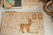 Load image into Gallery viewer, Animal Tracks Wooden Puzzle
