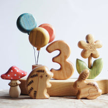 Load image into Gallery viewer, Wooden Mushroom Toy
