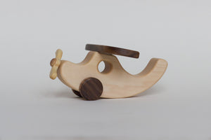 Handcrafted Wooden Mini Airplane