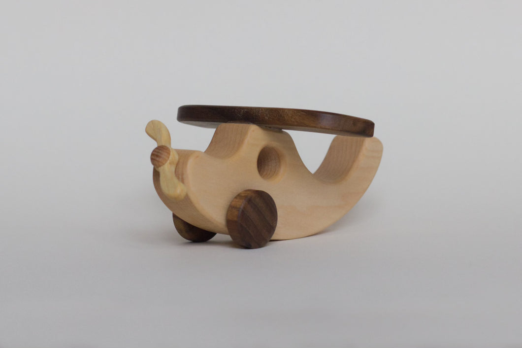 Handcrafted Wooden Mini Airplane