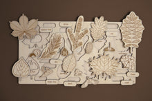 Load image into Gallery viewer, Wooden Leaf Puzzle
