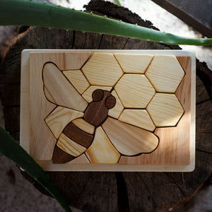 Double Layer Beehive Puzzle