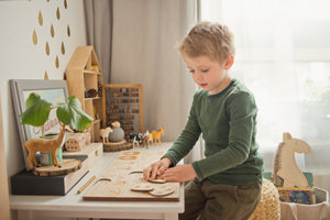 Animal Tracks Wooden Puzzle